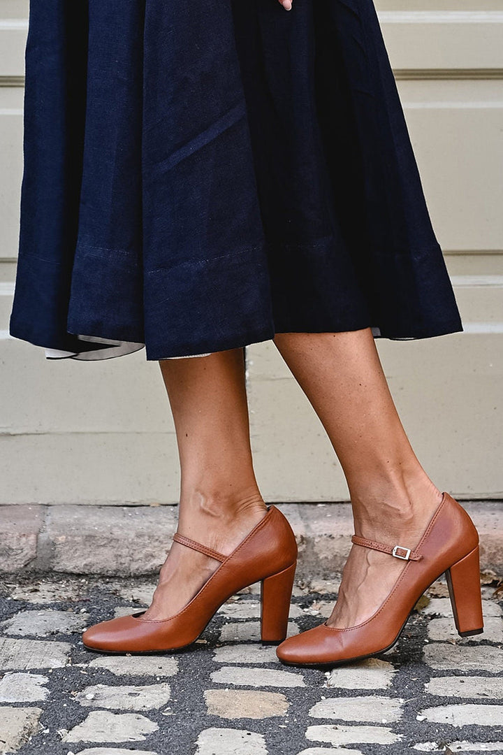 Bravina | Dagelijkse sandalen met een klein hakje