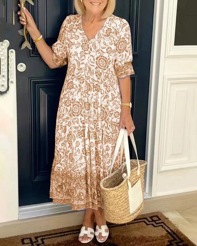 Madison – Lichte, vloeiende jurk met flatterend effect