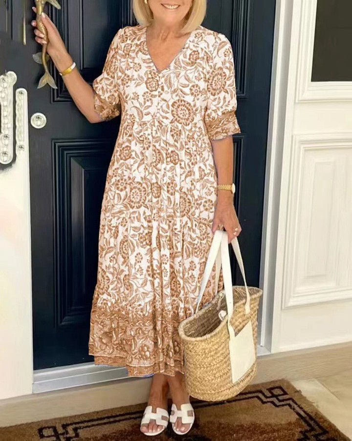 Madison – Lichte, vloeiende jurk met flatterend effect