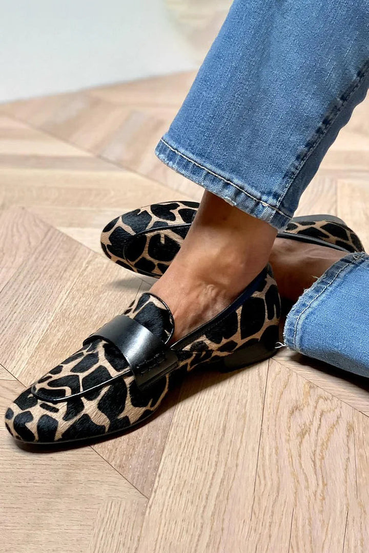 Nora | Exclusieve mocassins met lage hak