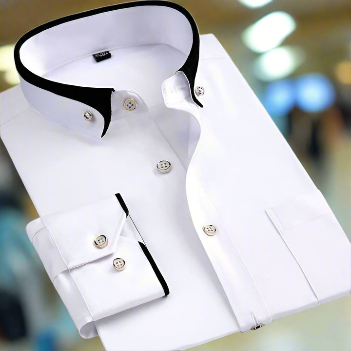 David™ | Klassiek Shirt - Lange Mouwen