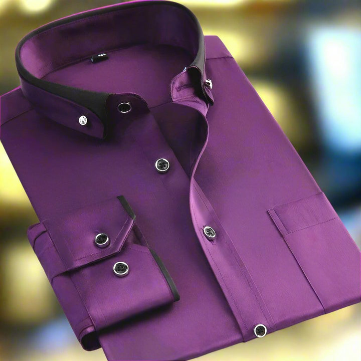 David™ | Klassiek Shirt - Lange Mouwen