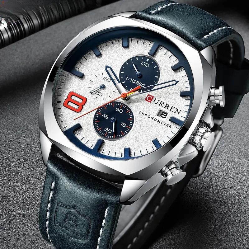 Waterdichte Militaire Chronograaf Sporthorloge
