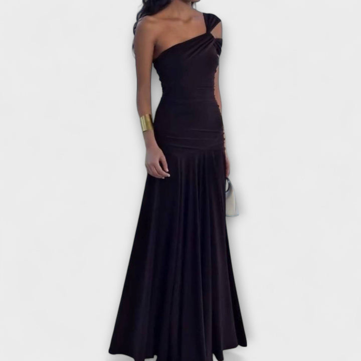 Margot - Maxi jurk met blote schouders