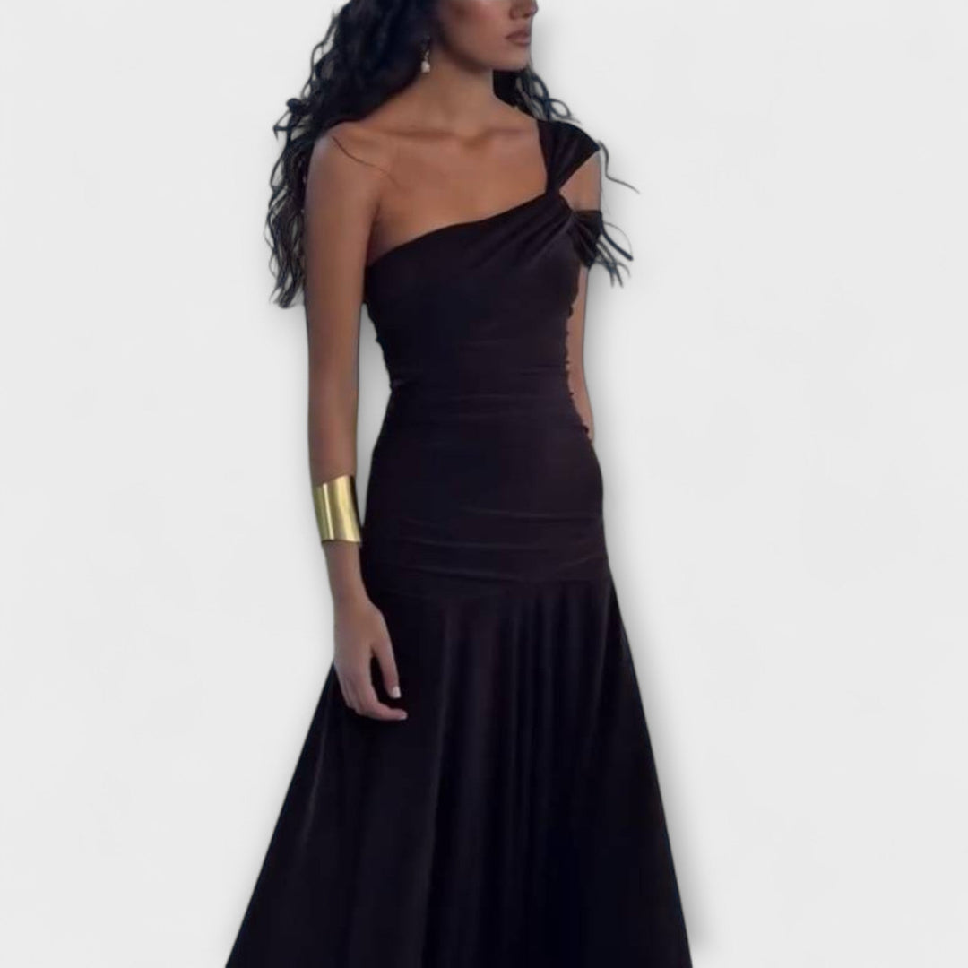 Margot - Maxi jurk met blote schouders