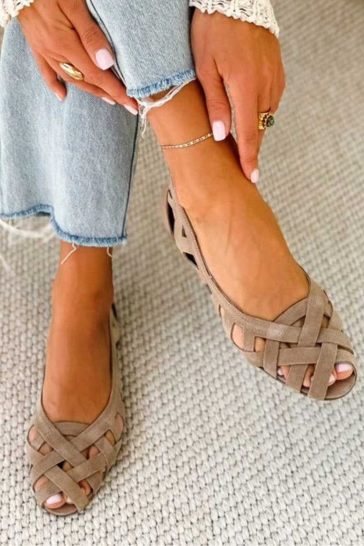 Caterina | Gevlochten Zomerschoenen – Viva Sandalen