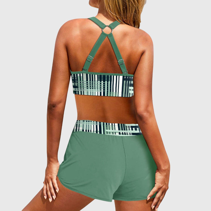 Janelle - Hoge Taille Gekreukt Bikini