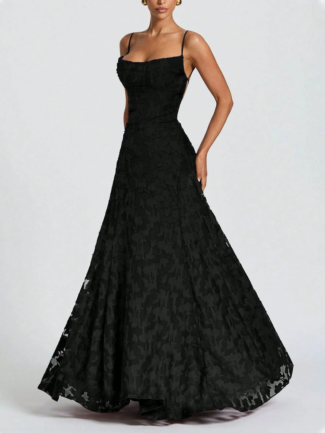SOFIA | Elegante Kanten Maxi Jurk