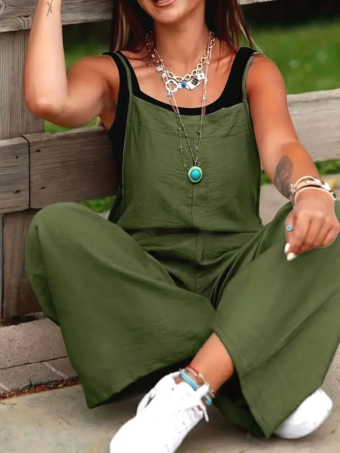 Faryn - Elegante casual jumpsuit
