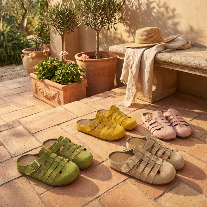 Clara | Comfort Mules Sandalen zonder Sluiting