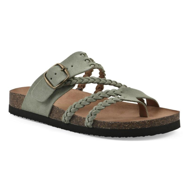 Adriana I Gevlochten Korksandalen