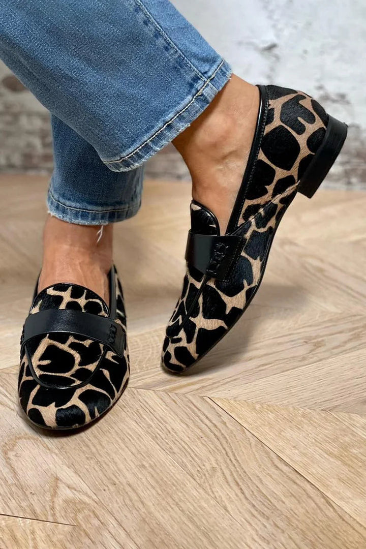 Nora | Exclusieve mocassins met lage hak
