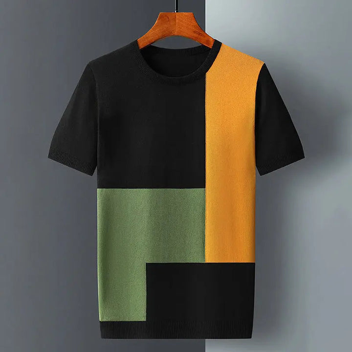 Bauhaus-geïnspireerd Kleurblok Shirt