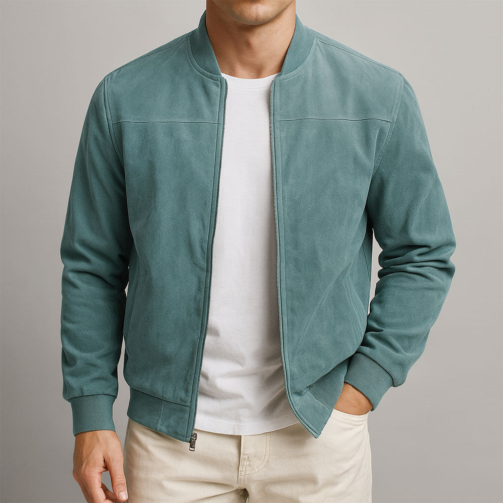 Kaltberg | Faux suede jas voor heren