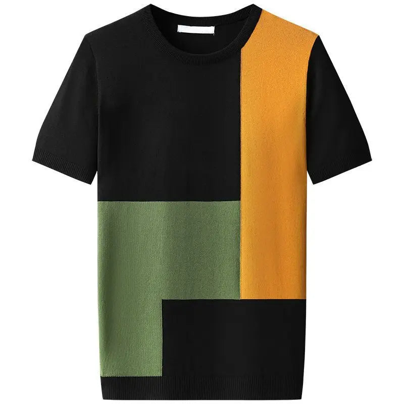 Bauhaus-geïnspireerd Kleurblok Shirt