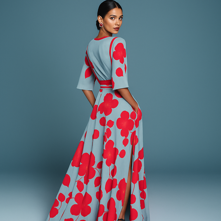Layla™ | Elegante Viscose Jurk
