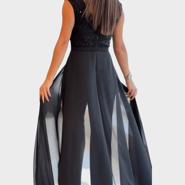Lina - Elegante Nachtjumpsuit
