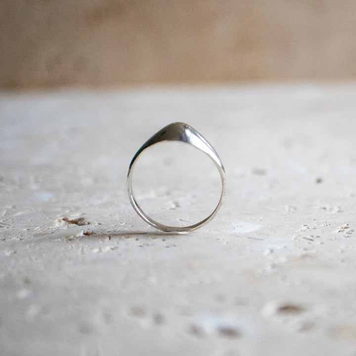 Zierlijke Ring Berg, Heuvel van 925 Sterling Zilver handgemaakt