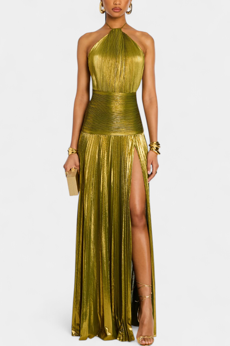 La Scintilla | Maxi Jurk Gouden Pracht
