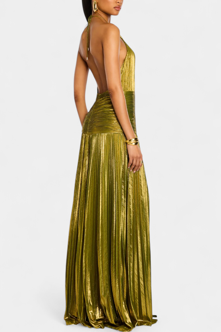 La Scintilla | Maxi Jurk Gouden Pracht