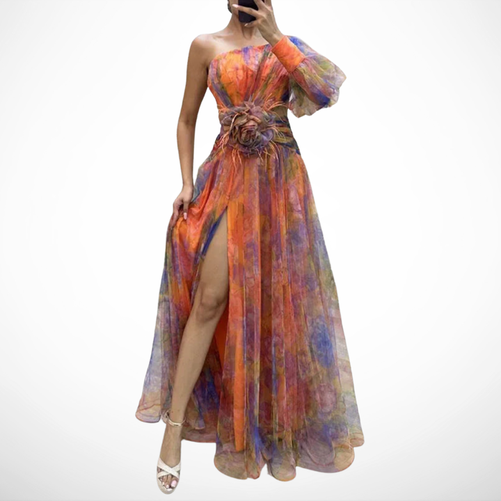 La Scintilla | Jurk Elegante Bloemen