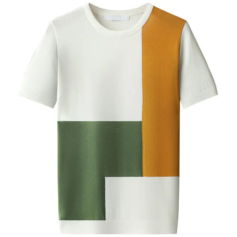 Bauhaus-geïnspireerd Kleurblok Shirt