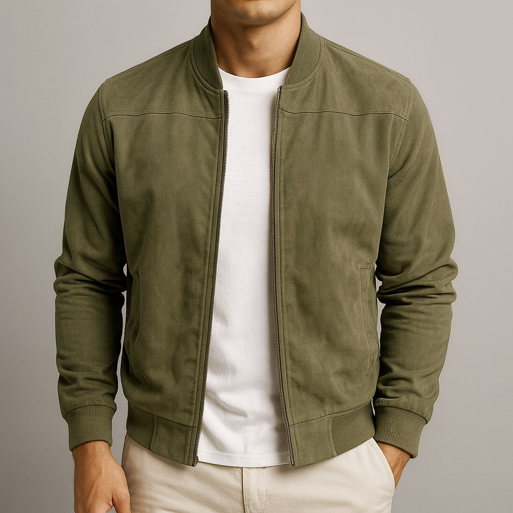 Kaltberg | Faux suede jas voor heren