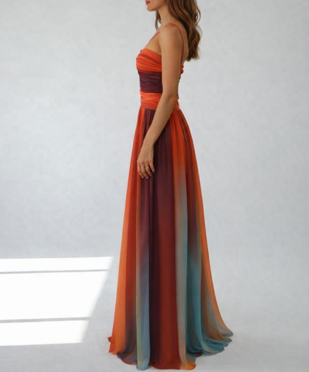 La Scintilla | Elegante Maxi Jurk Lila
