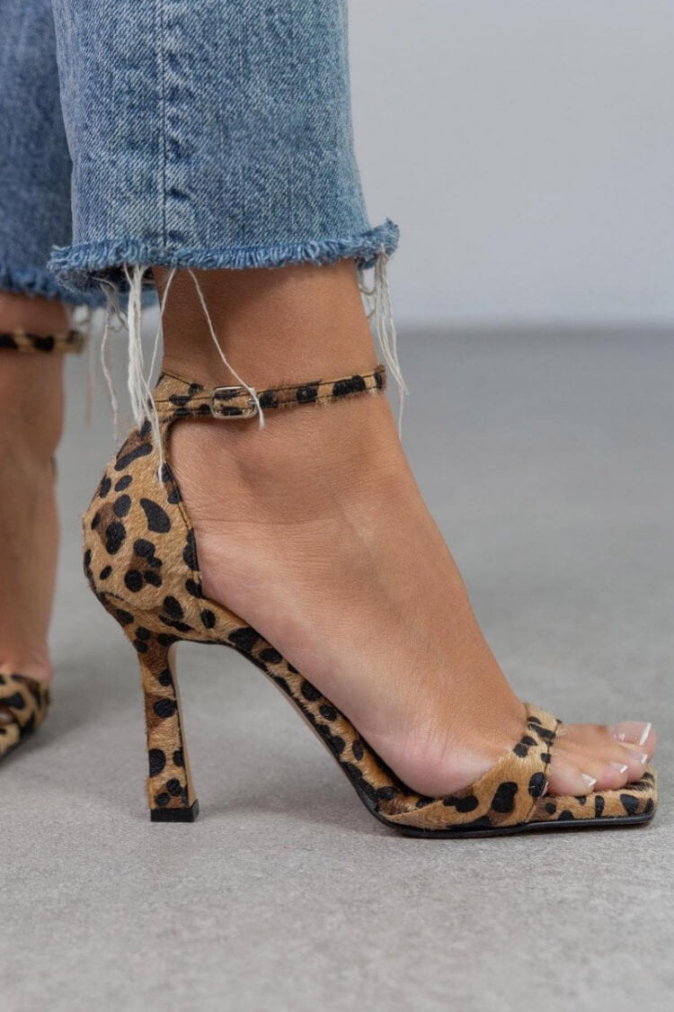 Giulia™ | Hoge hakken met dierenprint