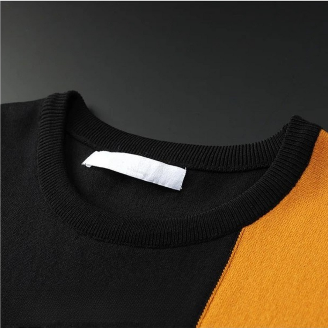 Bauhaus-geïnspireerd Kleurblok Shirt