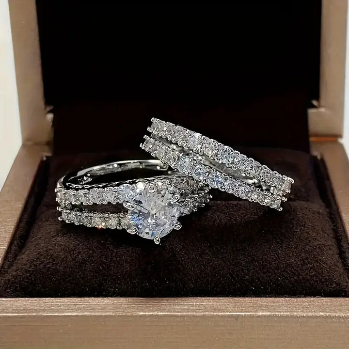 Elegante Ringenset Eternal Radiance
