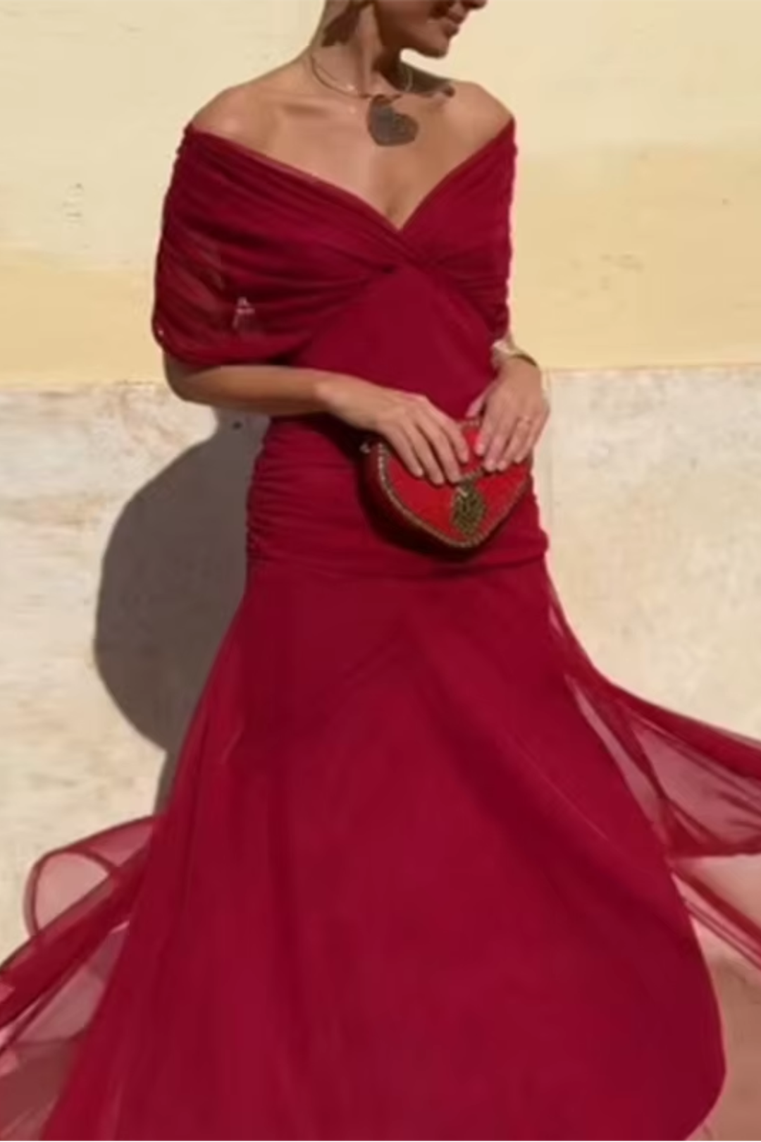 Lorenza™ | Elegante maxi-jurk met V-hals