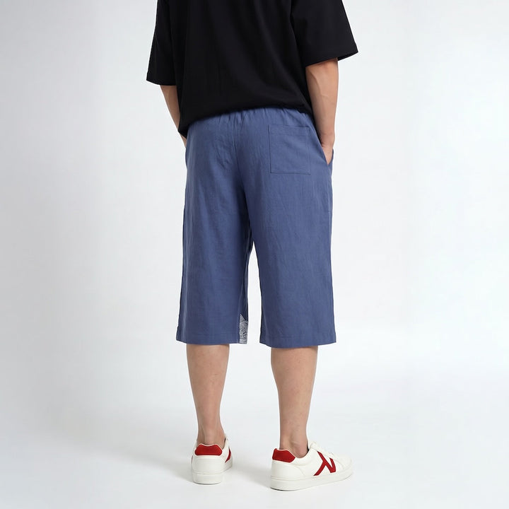 Taro - Japanse comfortabele cropped broek