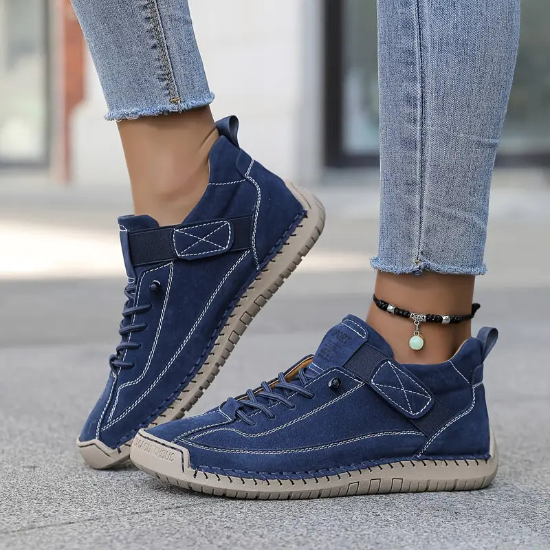 Gisela - Comfortabele orthopedische schoenen met een huideffect