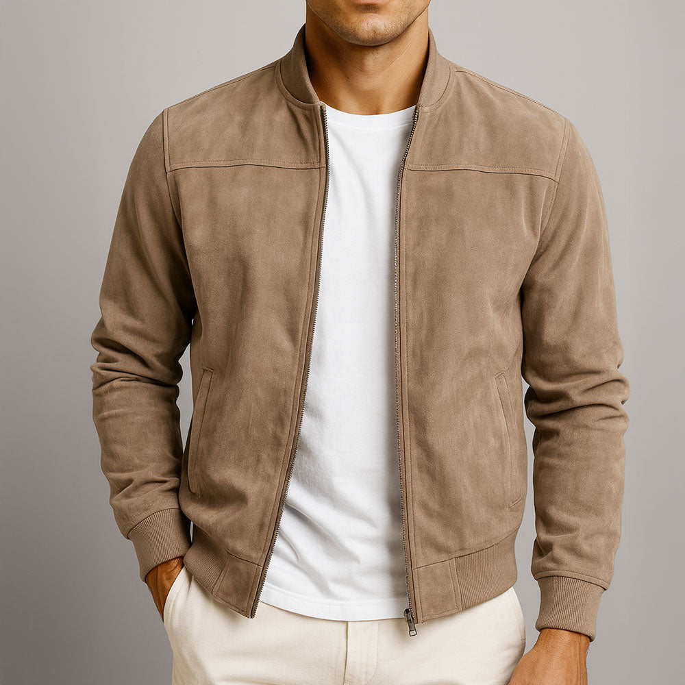 Kaltberg | Faux suede jas voor heren