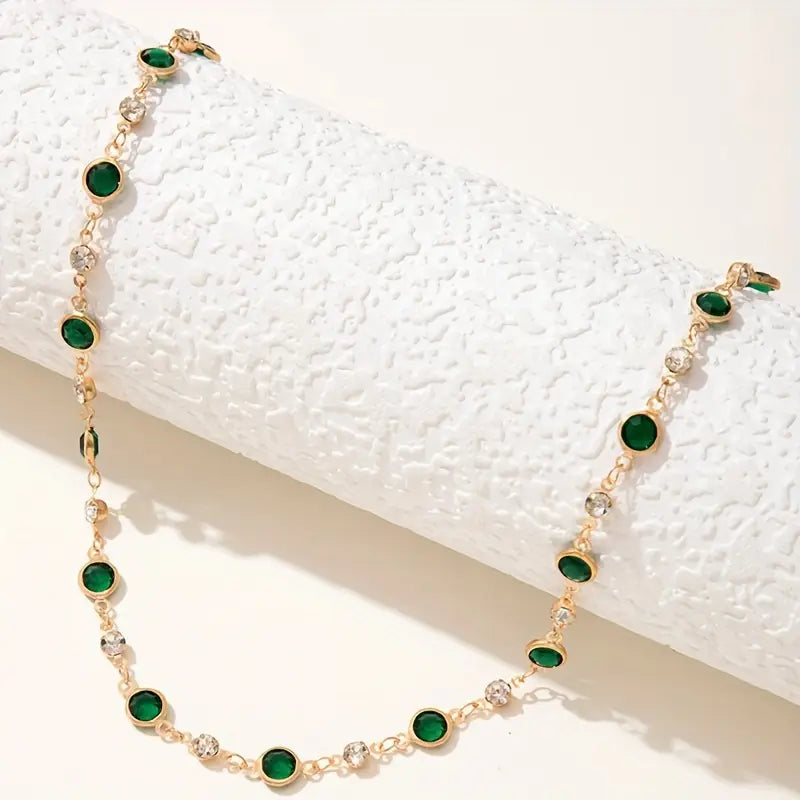 Emerald Groene Hanger Ketting