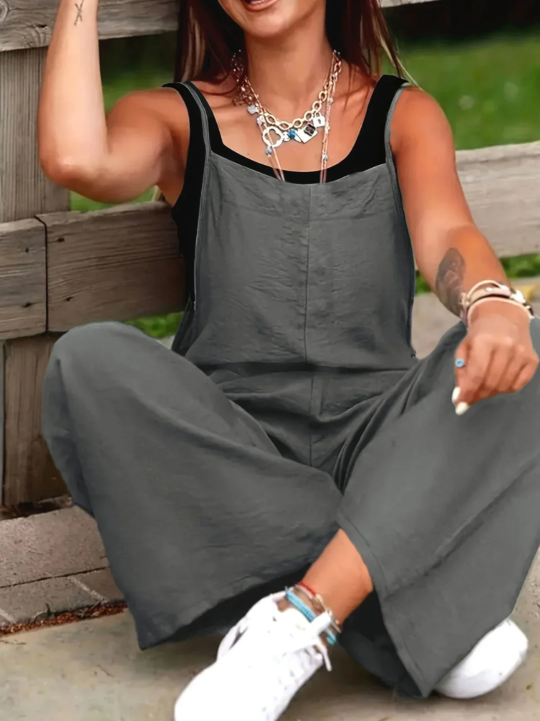 Faryn - Elegante casual jumpsuit