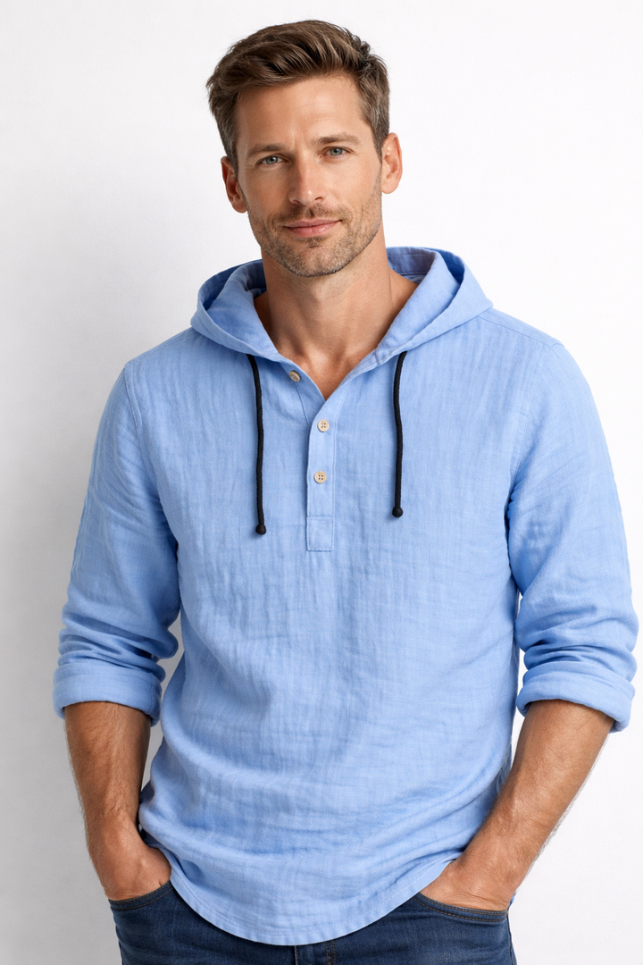 Dante-shirt met capuchon