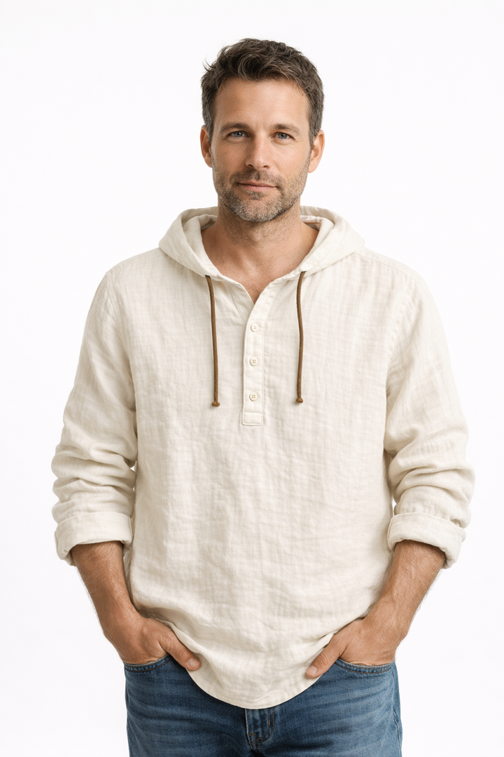 Dante-shirt met capuchon