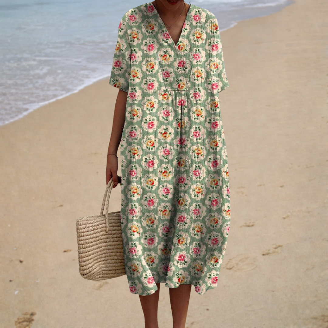 Joséphine | Retro Bloemenjurk