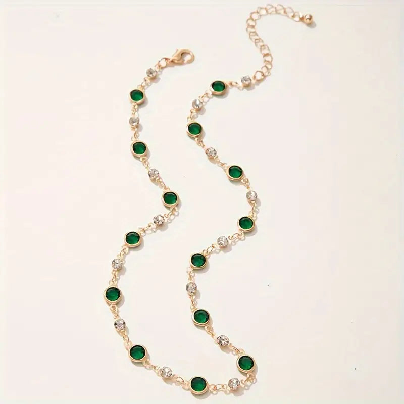 Emerald Groene Hanger Ketting