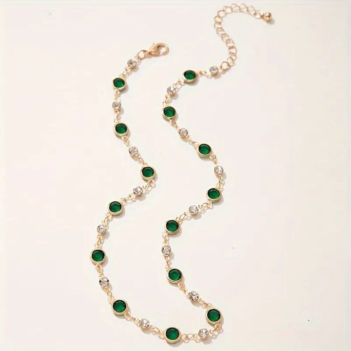 Emerald Groene Hanger Ketting