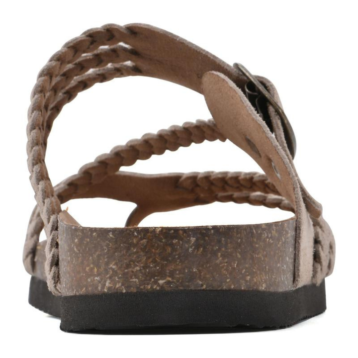 Adriana I Gevlochten Korksandalen