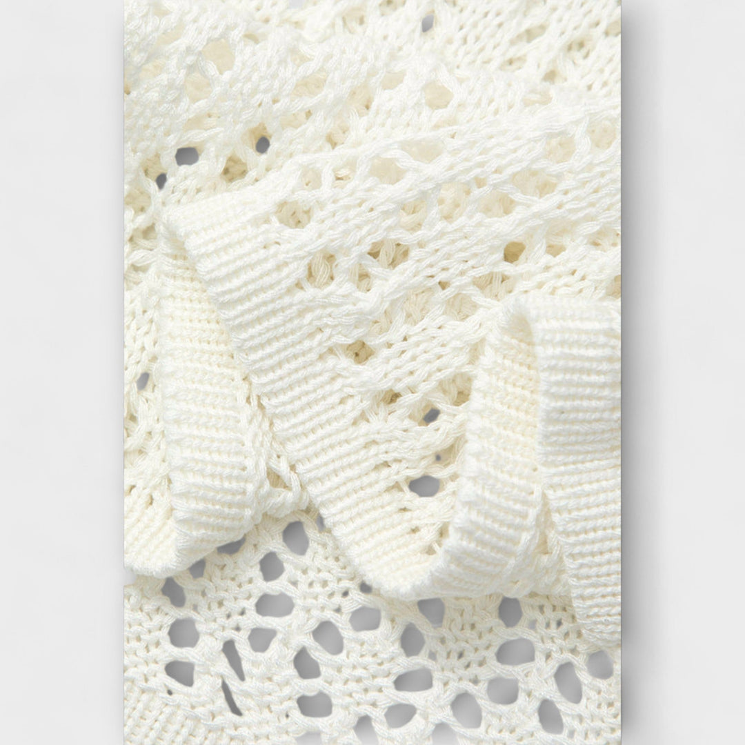Anne - Witte strandjurk Luna