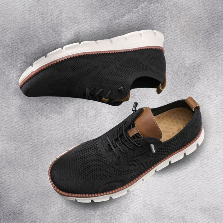 Ultracomfortabele Ademend Schoenen: Zwart-Wit