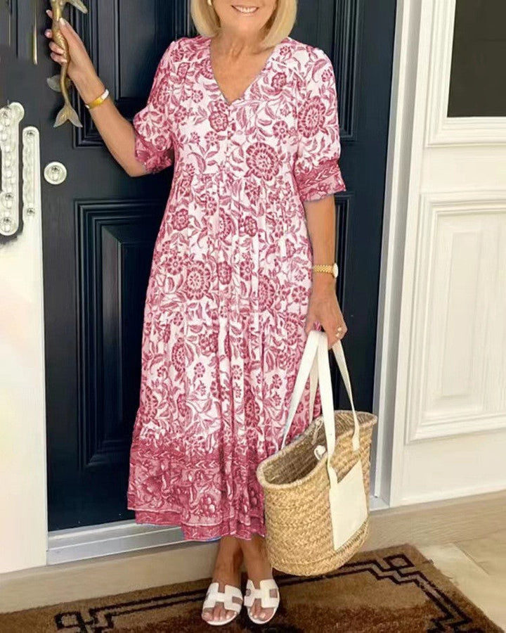 Madison – Lichte, vloeiende jurk met flatterend effect
