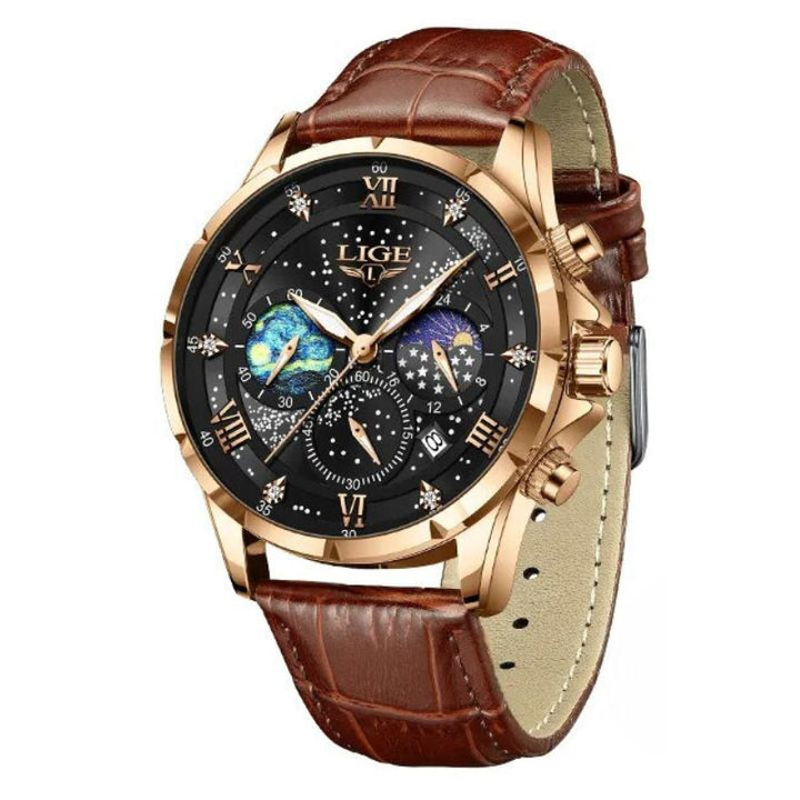 Verfijnde Maanfase Horloge