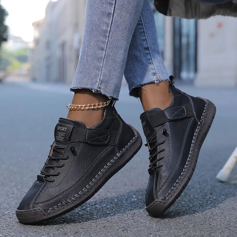 Gisela - Comfortabele orthopedische schoenen met een huideffect