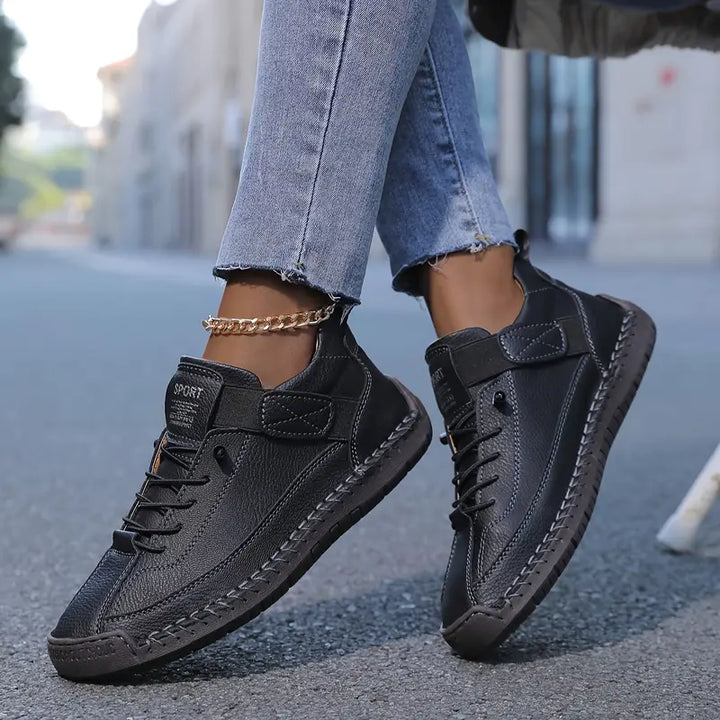 Gisela - Comfortabele orthopedische schoenen met een huideffect