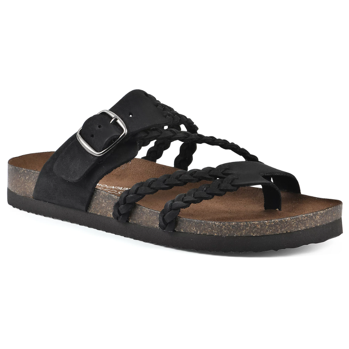 Adriana I Gevlochten Korksandalen